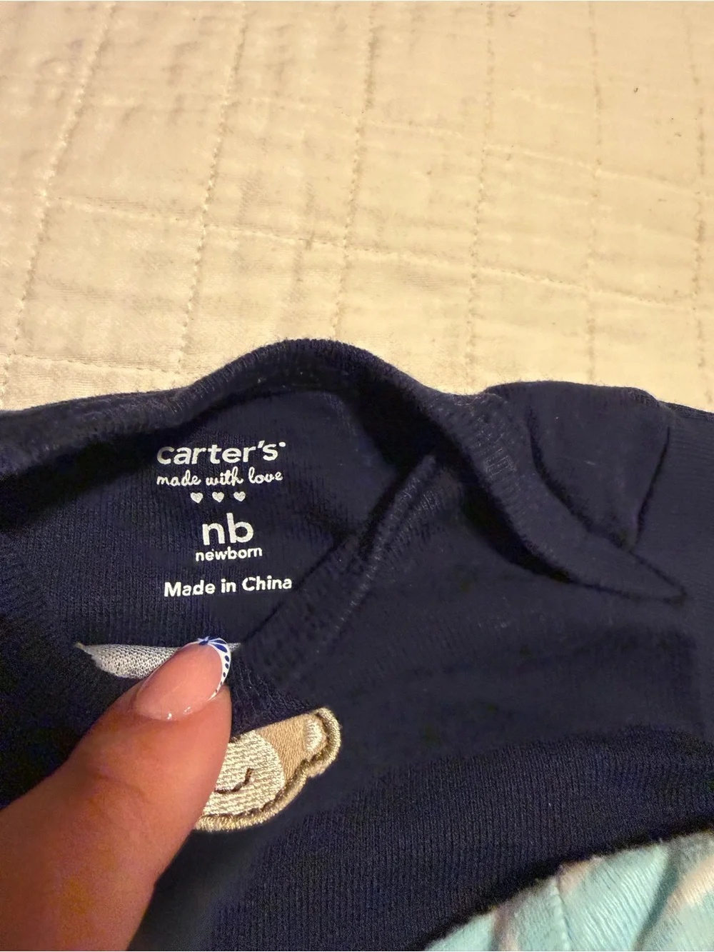 Lot of 4 Baby Boy Long-Sleeve Bodysuits & Shirts Size newborn
